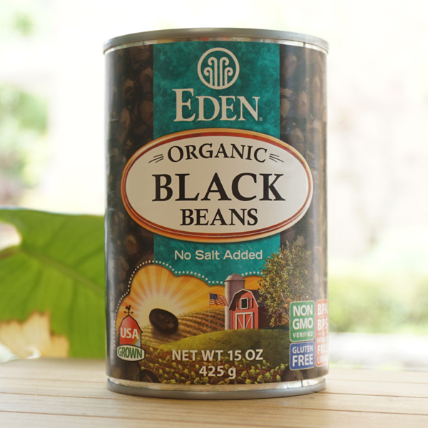 EDEN 有機ブラックビーンズ(缶)/425g【アリサン】 ORGANIC BLACK BEANS