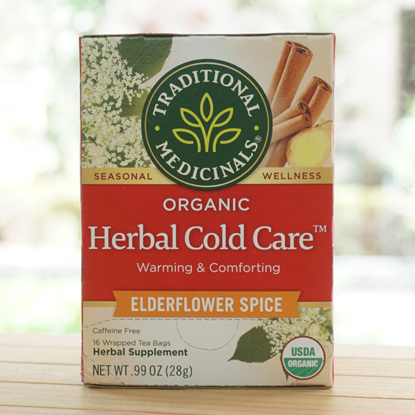 TRADITIONAL MEDICINALS ハーバルコールドケア/28g(16袋)【アリサン】 Organic Herbal Cold Care Warming＆Comforting