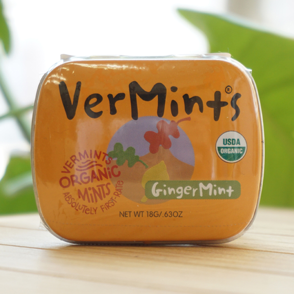 バーミント(有機ジンジャーミント)/18g【アリサン】 VerMints ORGANIC MiNTS Ginger Mint