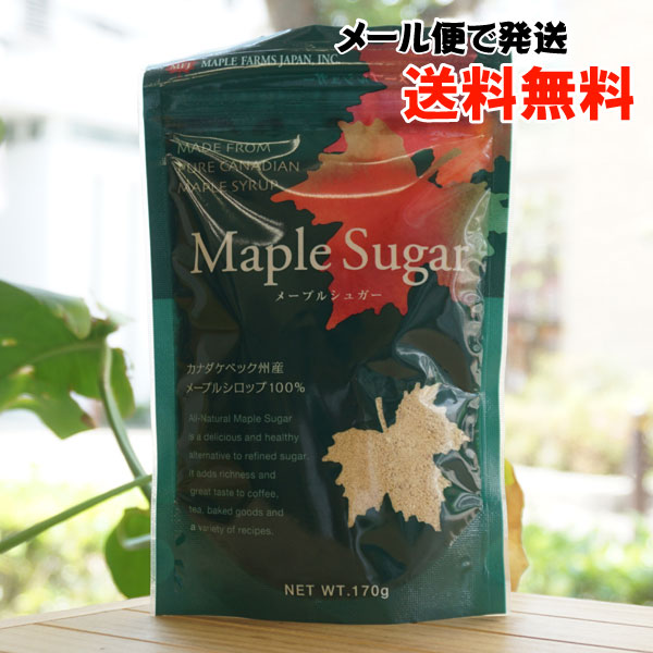 メープルシュガー/170g【メール便発送】【メープルファームズ】 Maple Sugar