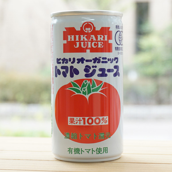 ヒカリ オーガニックトマトジュース/190g×30本【光食品】
