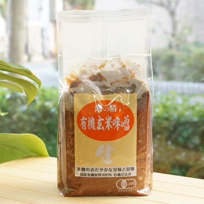 有機 玄米味噌/1kg【海の精】
