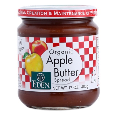 EDEN 有機アップルバター/482g【アリサン】 Organic Apple Butter Spread1