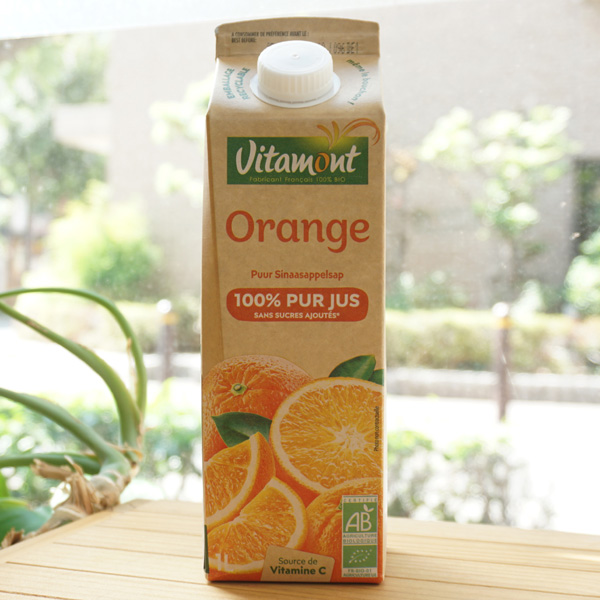 Vitamont  有機オレンジジュース1L/1000ml【アリサン】