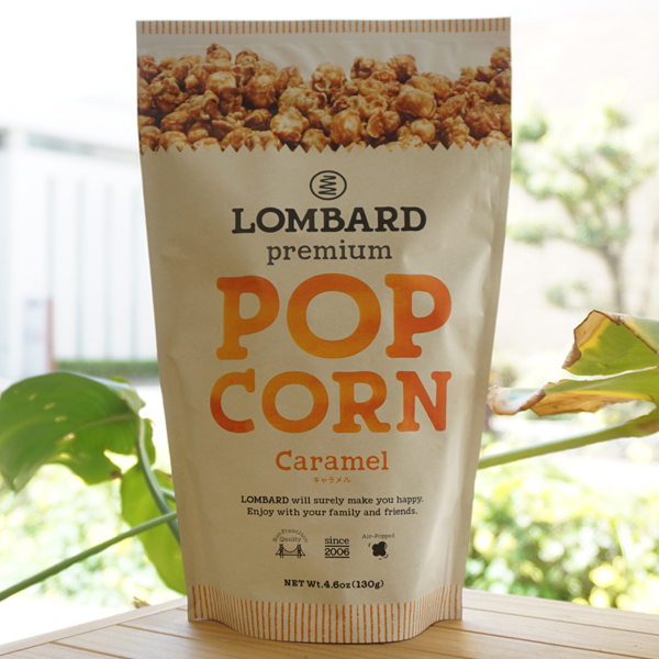Lombard プレミアムポップコーン(キャラメル)/115g【富永貿易】 Premium Pop Corn Caramel1