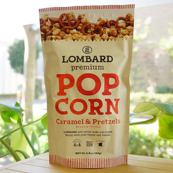 Lombard プレミアムポップコーン(キャラメル＆プレッツェル)/115g【富永貿易】 Premium Pop Corn Caramel＆Pretzels