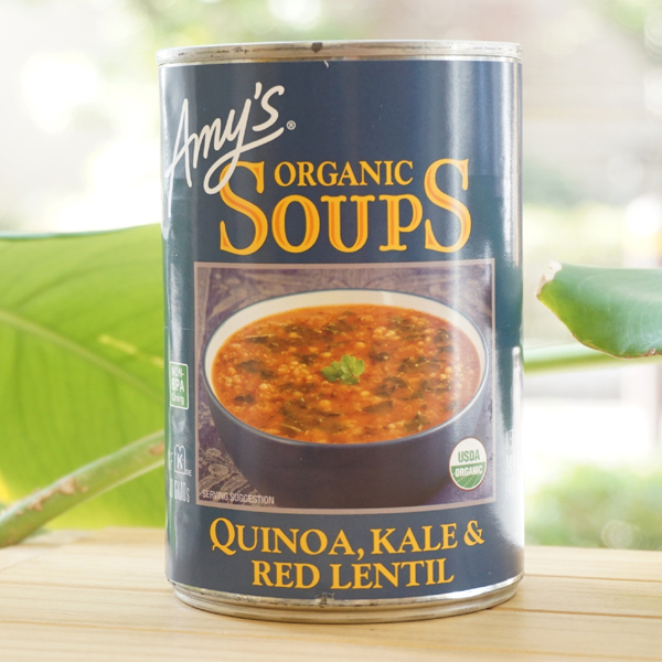 Amys 有機キヌア ケール レンティルスープ/408g【アリサン】 ORGANIC SOUPS Quinoa Kale＆Red Lentil1