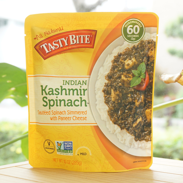 Tasty Bite カシュミア風ほうれん草とカッテージチーズのカレー/285g【アリサン】 INDIAN Kashmir Spinach
