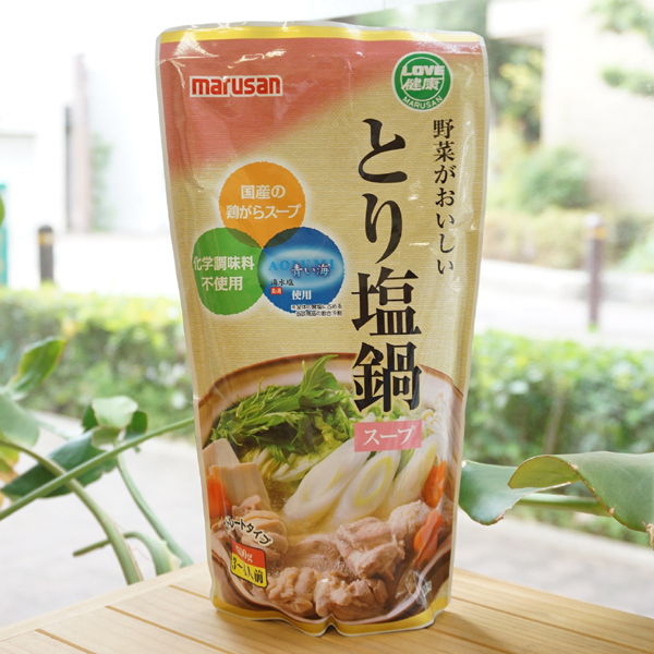 野菜がおいしい とり塩鍋スープ(ストレートタイプ)/3〜4人前【マルサン】