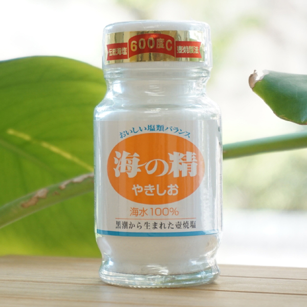 おいしい塩類バランス やきしお(瓶入)/60g【海の精】