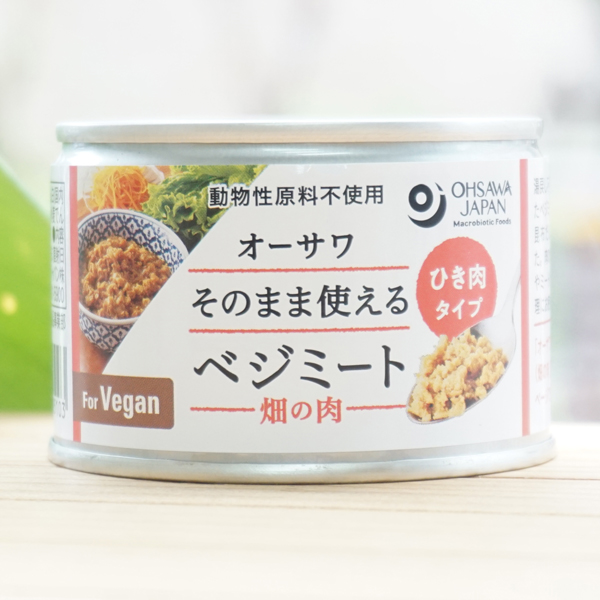 オーサワ　そのまま使えるベジミート(畑の肉)ひき肉タイプ/215g　for Vegan