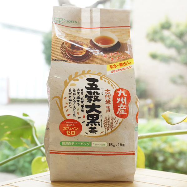 九州産古代米使用 五穀大黒茶/240g(15g×16袋)【創健社】