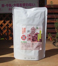 無肥料 小豆の水煮