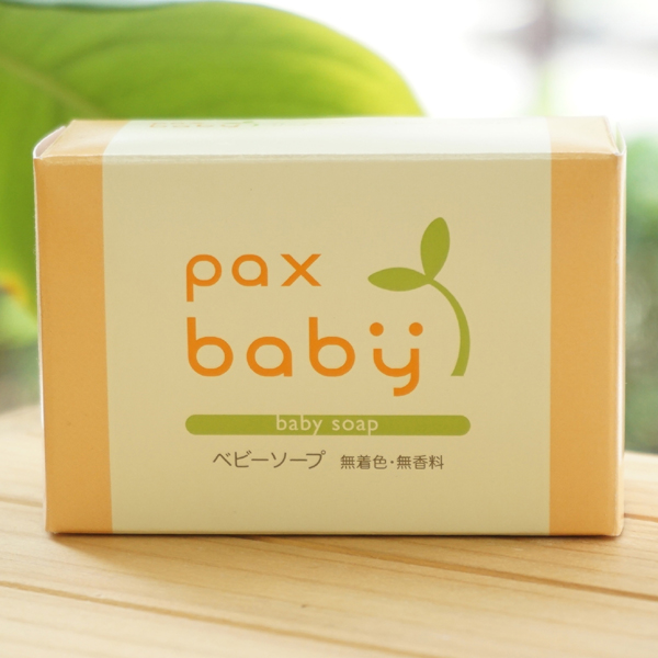 pax baby ベビーソープ(枠練り)/100g【太陽油脂】　無着色・無香料