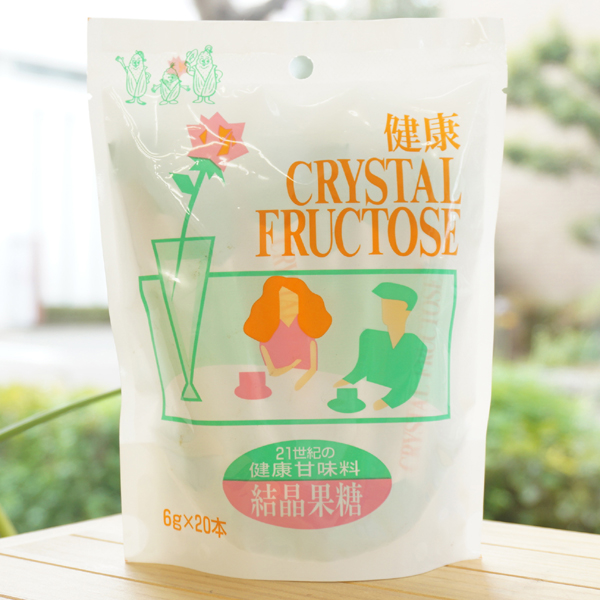 健康CRYSTAL FRUCTOSE 結晶果糖(スティック)/6g×20【フラクトースジャパン】1