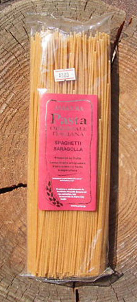 無肥料無農薬古代小麦サラゴッラ(五分挽き)スパゲッティ
