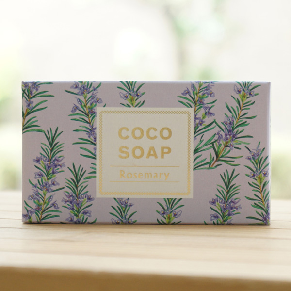 ココソープ(ハーバルローズマリー)/95g【ココウェル】 COCO SOAP