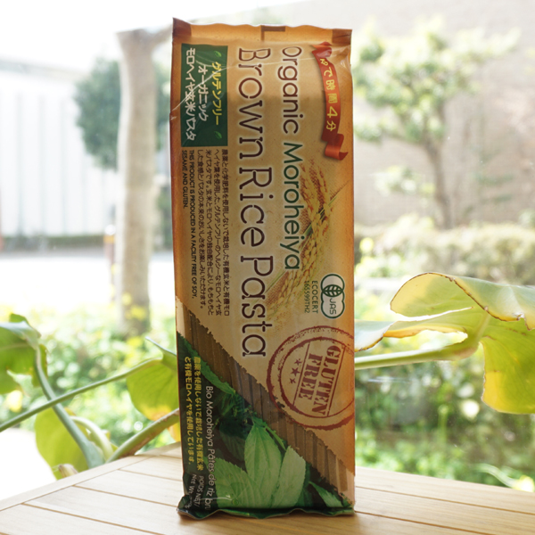 モロヘイヤ玄米パスタ/240g【ハーモニーライフ】 Organic Moroheiya Brown Rice Pasta