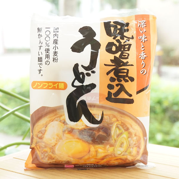 深い味と香りの味噌煮込うどん(ノンフライ)/94g【桜井食品】