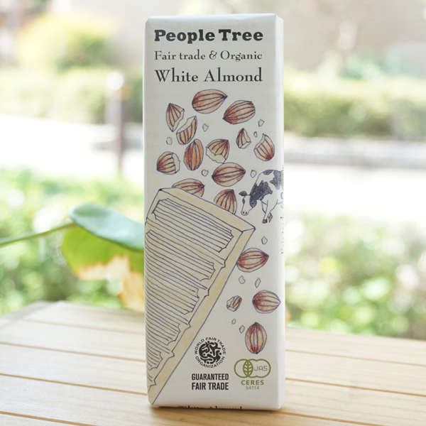People Tree ホワイト・アーモンド/50g【フェアトレードカンパニー】  White Almond