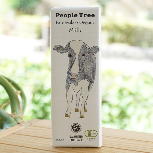 People Tree 有機ミルク チョコレート/50g【フェアトレードカンパニー】 Milk