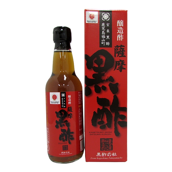 醸造酢 薩摩黒酢/360ml【黒酢の杜】