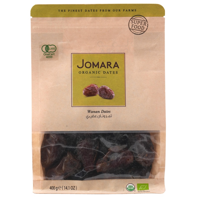 ジョマーラ オーガニックデーツ ワナン種 /400g【出光商会】