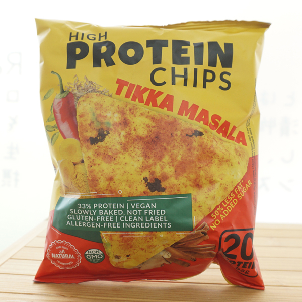ポップクロップ ティカマサラ ノンフライチップス/60g【アリサン】 high protein chips