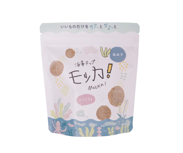 海藻チップ モッカ！あおさ/35g(40～50枚)【SEASON】いいものだけをサクッとかるっと【オーサワ2月新商品】