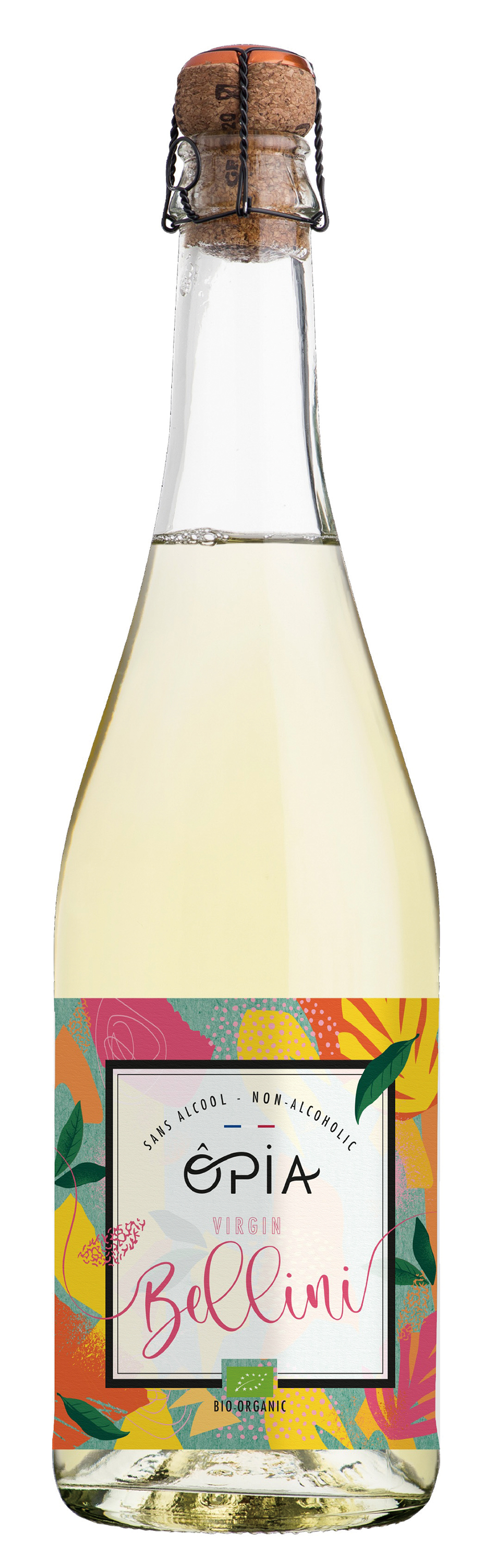 OPIA ベリーニスパークリング オーガニックノンアルコール (ワインテイスト飲料)/750ml【パシフィック洋行】【オーサワ3月新商品】