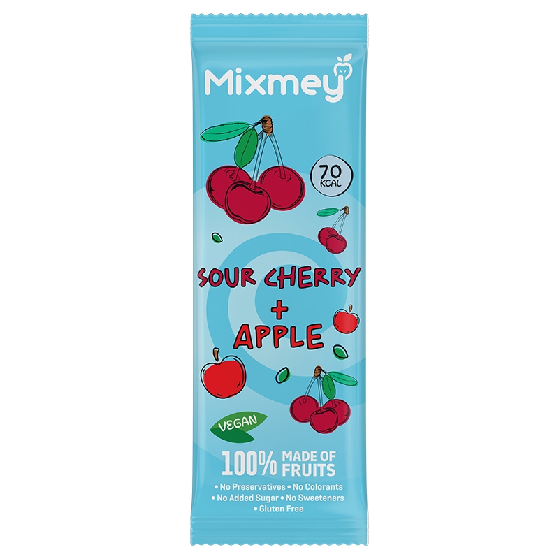 ミックスミーフルーツバー(アップル＆サワーチェリー)/20g【アリサン】 【アリサン3月新商品】Mixmey SOUR CHERRY + APPLE