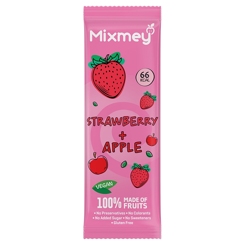 ミックスミーフルーツバー(アップル＆ストロベリー)/20g【アリサン】 【アリサン3月新商品】Mixmey STRAWBERRY + APPLE