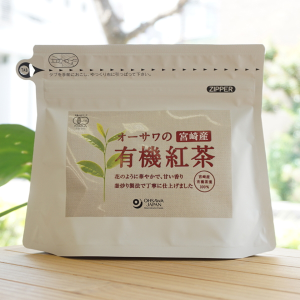 オーサワの宮崎産 有機紅茶(ティーバッグ)/60g(3g×20包)1