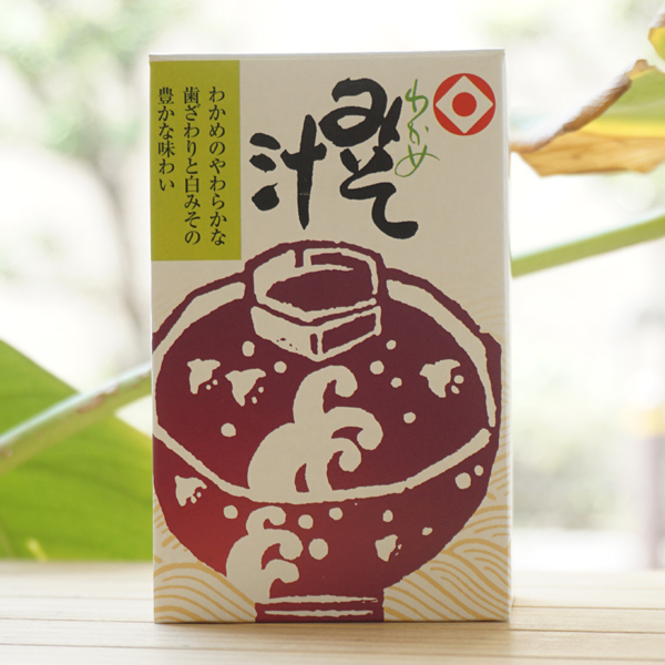 わかめみそ汁/9g×6袋【日本食品工業】