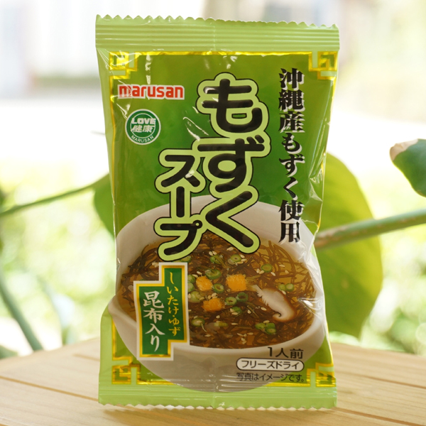 LOVE健康 沖縄産もずく使用 もずくスープ/1食【マルサン】