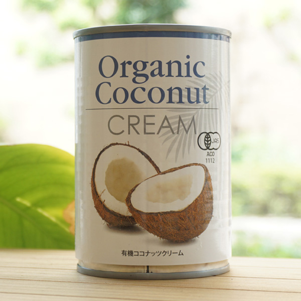 有機ココナッツクリーム/400ml【むそう】 Organic Coconut CREAM1