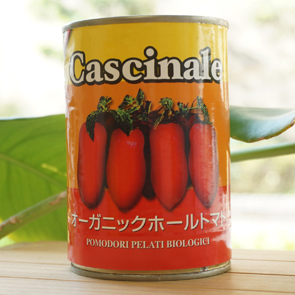Cascinale オーガニックホールトマト/400g【ファームランド】1