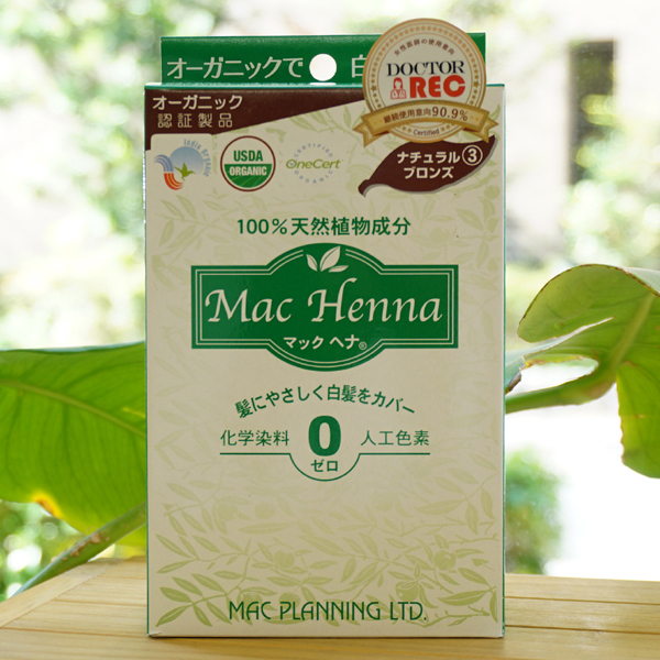 マックヘナ(ブロンズ)#3/100g【マックプランニング】 Mac Henna