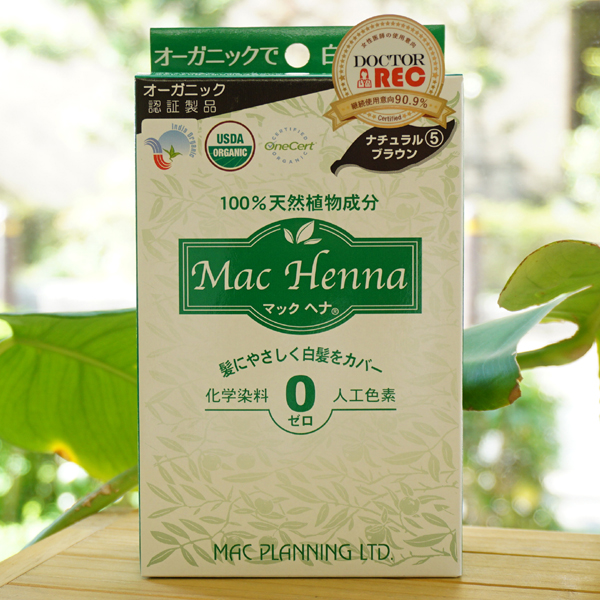 マックヘナ(ブラウン)#5/100g【マックプランニング】 Mac Henna