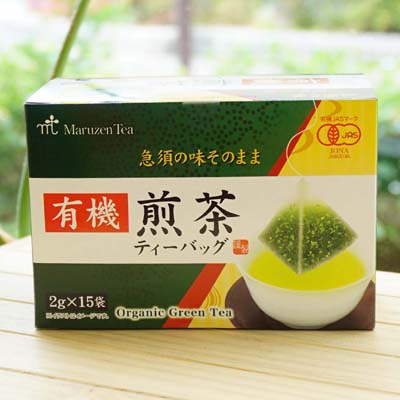 有機煎茶ティーバッグ /30g(2g×15袋)【丸善製茶】