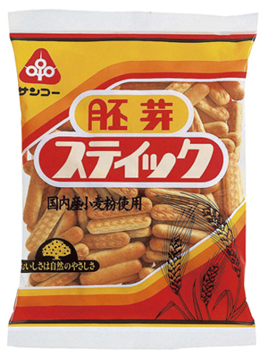胚芽スティック/180g【サンコー】　国内産小麦粉使用