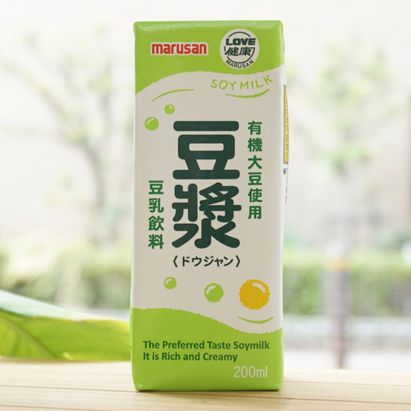 LOVE健康 豆漿 ドウジャン(豆乳飲料)/200ml×12パック【マルサン】