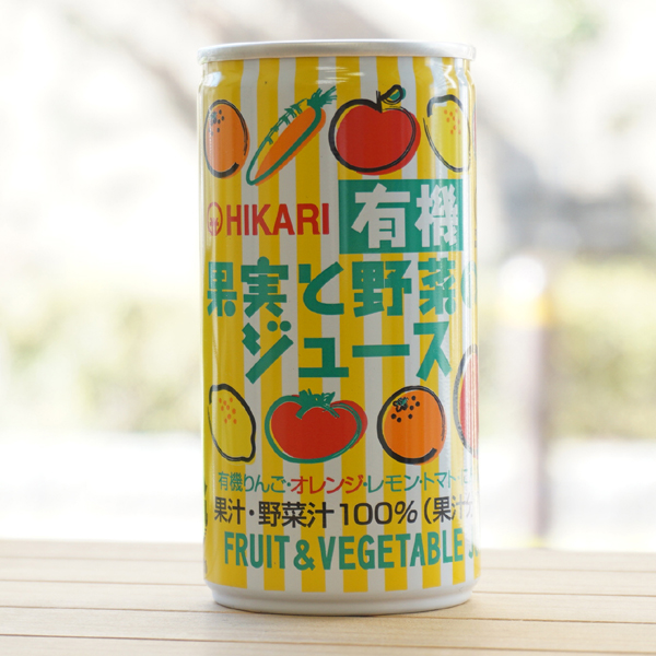 ヒカリ 有機果実と野菜のジュース/190g×30本【光食品】