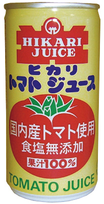 ヒカリ トマトジュース無塩/190g【光食品】
