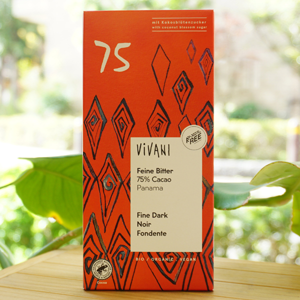 ViVANI オーガニック ダークチョコレート75%/80g【アスプルンド】