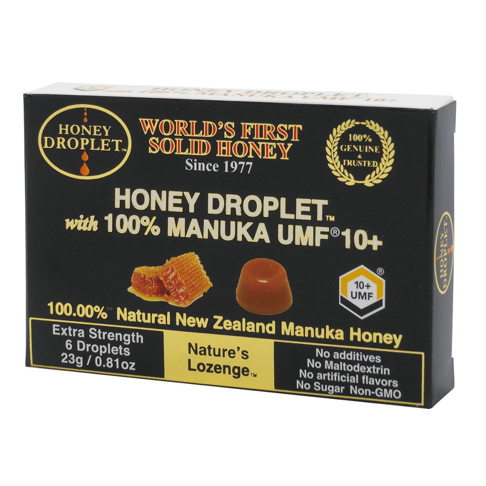 ハニードロップレット 100%マヌカUMF10+ /23g(6粒)【Honey Droplet】