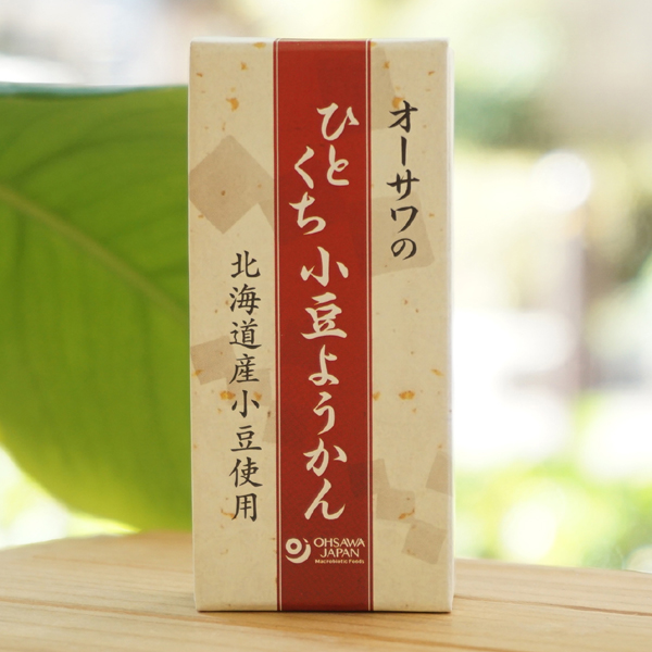 オーサワのひとくち小豆ようかん/1本(約58g)