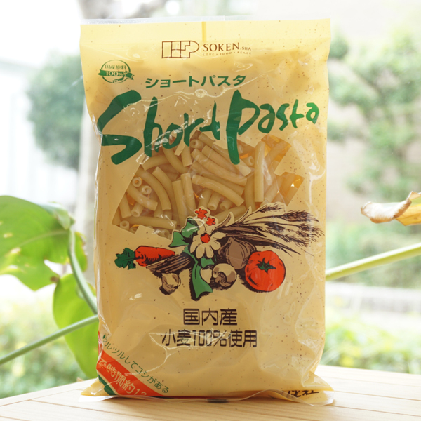 国内産小麦100%使用 ショートパスタ/300g【創健社】 Short Pasta