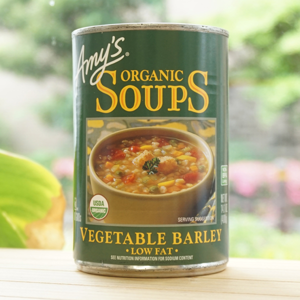 Amys 有機ベジタブルバーリースープ/400g【アリサン】 ORGANIC SOUPS Vegetable Barley