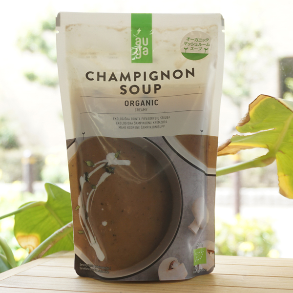 auga オーガニック(マッシュルーム)スープ/400g【むそう】 CHAMPIGNON SOUP ORGANIC